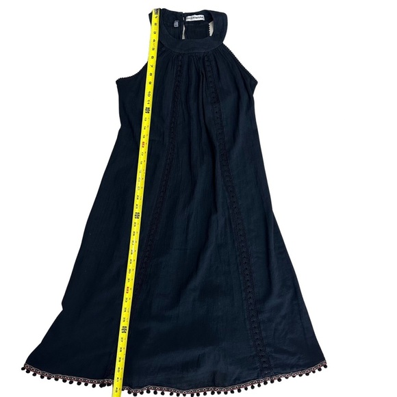 Cotton Natural Cosmopolitan Black Line Dress Small/Medium Coverup NWT READ - Picture 11 of 12